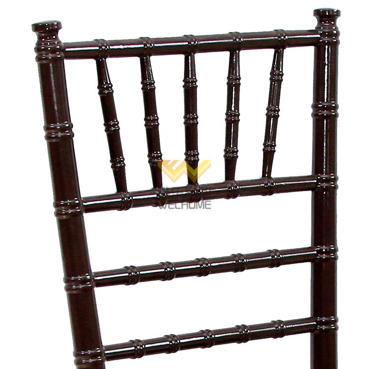 hotsale mahogany chiavari chair for wedding use F1001